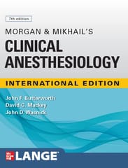 Morgan and Mikhail's Clinical Anesthesiology 7th Edition 2022