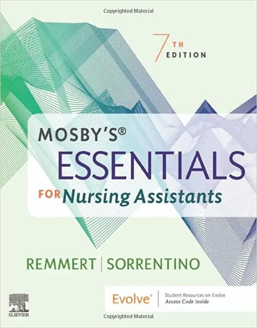 Remmert Mosby's Essentials for Nursing Assistants 7th Edition 2022