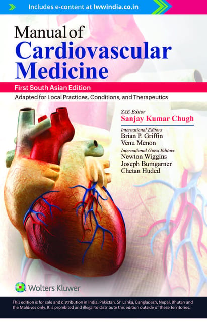 Sanjay Kumar Chugh Manual of Cardiovascular Medicine 1st South Asia Edition 2022