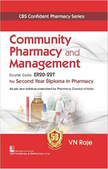 VN Raje CBS Confident Pharmacy Series Community Pharmacy and Management for Second Year Diploma in Pharmacy 2023