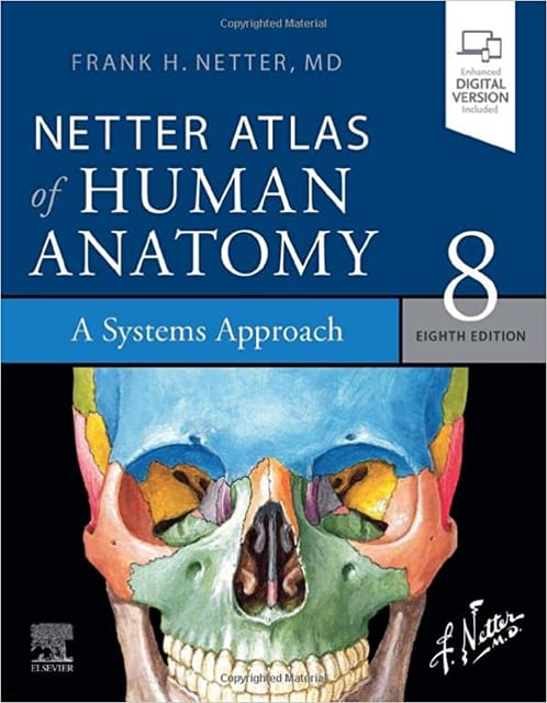 Netter Atlas of Human Anatomy A Systems Approach 8th Edition 2022