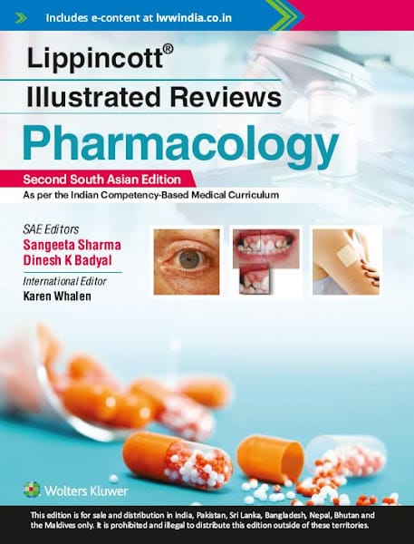 Sangeeta Sharma Lippincott Illustrated Reviews Pharmacology 2nd South Asian Edition 2023