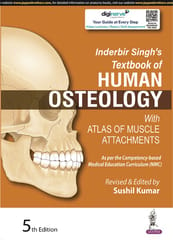 Inderbir Singh Textbook of Human Osteology 5th Edition 2023 By Sushil Kumar