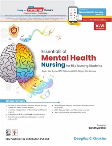 Essentials of Mental Health Nursing for BSc Nursing Students 1st ...