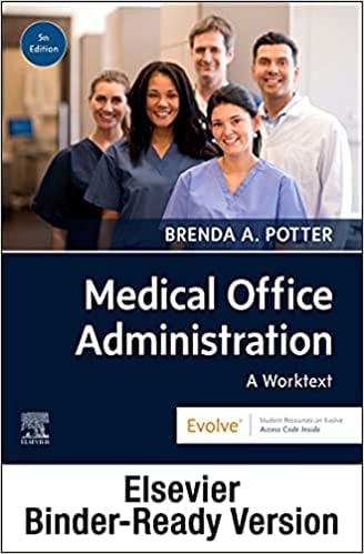 Medical Office Administration & SimChart for the Medical Office Workflow Manual Package 5th Edition 2022 By Brenda A. Potter