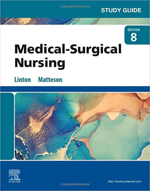 Study Guide For Medical Surgical Nursing 8th Edition 2024 by Linton A D