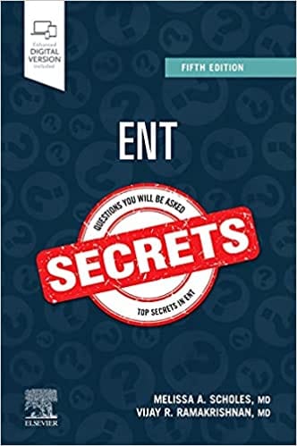 Ent Secrets With Access Code 5th Edition 2023 by Scholes M A