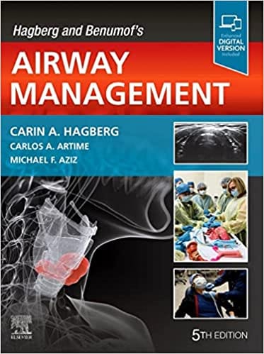 Hagberg And Benumofs Airway Management With Access Code 5th Edition 2023 By Hagberg CA