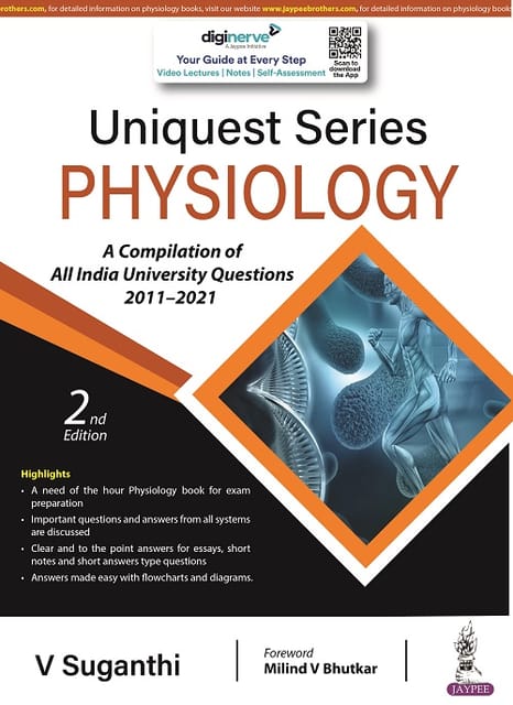 Uniquest Series Physiology 2nd Edition 2023 by V Suganthi