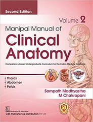 Manipal Manual of Clinical Anatomy 2nd Edition 2023 Volume 2 by Sampath Madhyastha