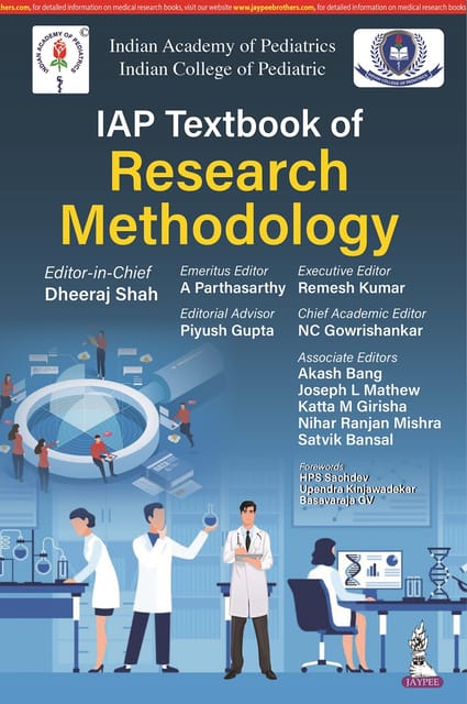 IAP Textbook of Research Methodology 1st Edition 2023 By Dheeraj Shah