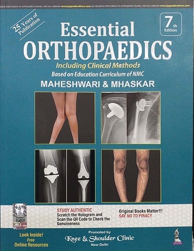 Essential Orthopaedics 7th Revised Edition 2023 by Maheshwari & Mhaskar