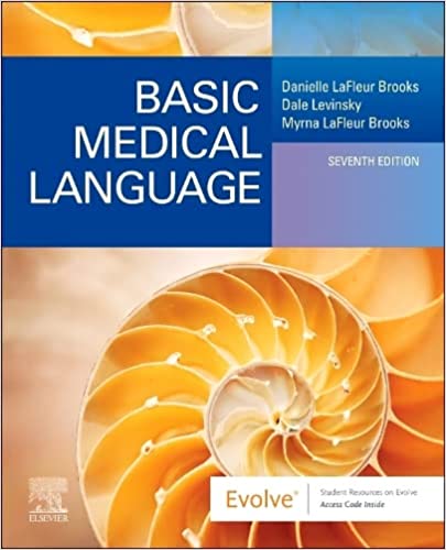 Basic Medical Language With Flash Card With Access Code 7th Edition 2024 By Brooks DL