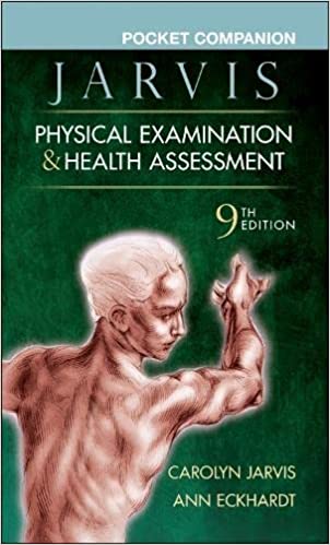 Pocket Companion For Physical Examination And Health Assessment 9th Edition 2024 By Jarvis C