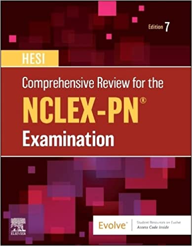 Comprehensive Review For The Nclex Pn Examination With Access Code 7th Edition 2024 By Hesi