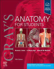 Gray's Anatomy for Students 5th Edition 2023 By Richard Drake