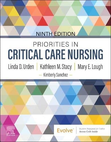 Priorities in Critical Care Nursing 9th Edition 2022 By Linda D. Urden