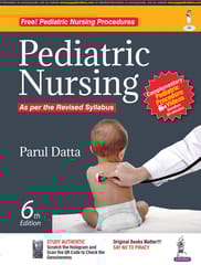 Pediatric Nursing As per the Revised Syllabus with Free Book Pediatric Nursing Procedures 6th Edition 2023 By Parul Datta