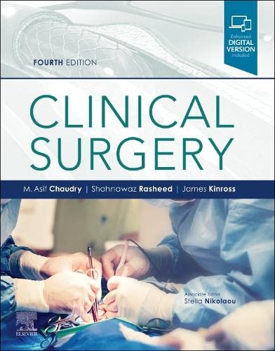 Clinical Surgery 4th Edition 2023 By M  Asif Chaudry