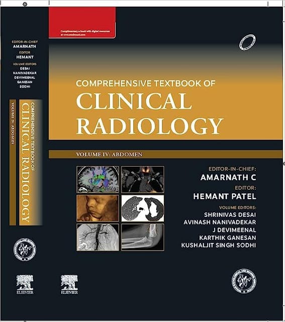 Comprehensive Textbook of Clinical Radiology, Volume IV: Abdomen 1st Edition 2023 By Amarnath C and Hemant Patel