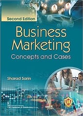 Business Marketing 2nd Edition 2023 By Sarin S