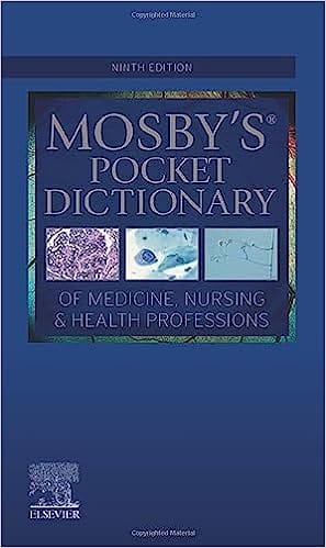 Mosbys Pocket Dictionary Of Medicine Nursing And Health Professions With Access Code 9th Edition 2024 By O'Toole T M