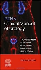 Penn Clinical Manual Of Urology With Access Code 3rd Edition 2024 By Guzzo T J