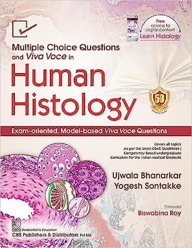 Multiple Choice Questions and Viva Voce in Human Histology 1st Edition 2023 By Ujwala Bhanarkar