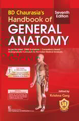BD Chaurasia Handbook of General Anatomy 7th Edition 2023 By Krishna Garg