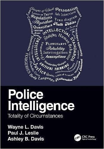 Police Intelligence Totality of Circumstances 1st Edition 2023 By Ashley B. Davis