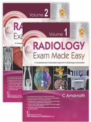 Radiology Exam Made Easy 2 Volumes Set 1st Edition 2024 By C Amarnath