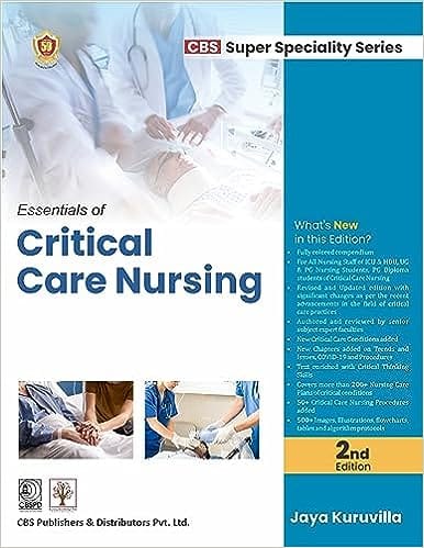 Essentials of Critical Care Nursing 2nd Edition 2023 By Jaya Kuruvilla
