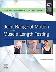 Joint Range of Motion and Muscle Length Testing 4th Edition 2023 By William D Bandy