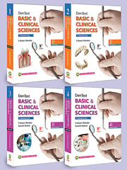DenTest Basic & Clinical Sciences 8th Edition 2023 Set of  4 Volumes By S Gowri Shankar