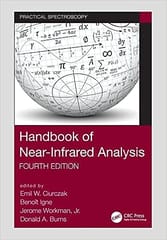 Handbook Of Near Infrared Analysis 4th Edition 2021 By Ciurczak E.W.