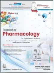 Textbook of Pharmacology for Physiotherapy Students 2023 By Dr. Joginder Pathania