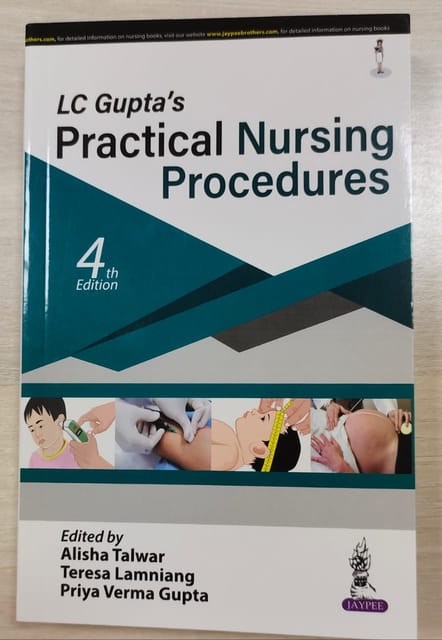 LC Gupta Practical Nursing Procedures 4th Edition 2024 By Alisha Talwar