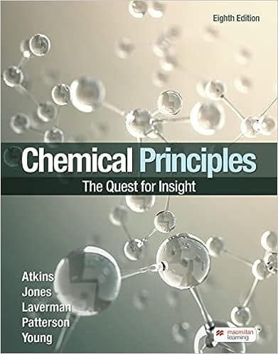 Chemical Principles The Quest For Insight 8th Edition 2023 By Atkins P