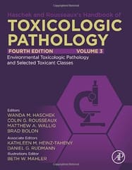 Haschek and Rousseaux's Handbook of Toxicologic Pathology 4th Edition 2023 Volume 3 By Brad Bolon
