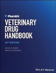 Plumbs Veterinary Drug Handbook 10th Edition 2023 By Budde JA