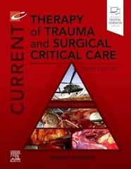 Current Therapy Of Trauma And Surgical Critical Care With Access Code 3rd Edition 2024 By Asensio J A