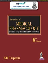 Essentials of Medical Pharmacology 8th Edition Reprint Edition 2023 By KD Tripathi