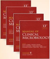 Manual of Clinical Microbiology Set of 4 Volumes 13th Edition 2023 By Carroll KC