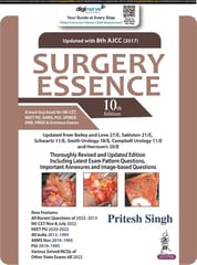 Surgery Essence 10th Edition 2023 by Pritesh Singh