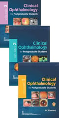 Clinical Ophthalmology for Post Graduate Students 3 Vol Set 2024 By AK Khurana