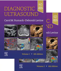 Diagnostic Ultrasound set of 2 Volumes 6th Edition 2024 by Rumack & Levine