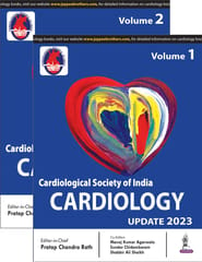 Cardiology Update 2023 (2Vols) Set 1st Edition 2024 By Pratap Chandra Rath