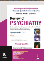 Review of Psychiatry 8th Edition 2024 By Praveen Tripathi