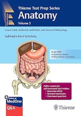 Thieme Test Prep Series Anatomy Volume 3, 1st Edition 2023 By Subhadra Devi Velichety