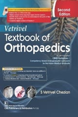 Vetrivel Textbook of Orthopaedics 2nd Edition 2024 By S Vetrivel Chezian